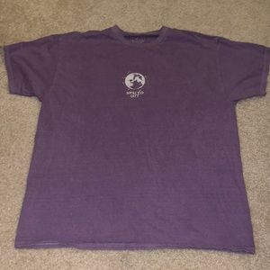 purple “spaced out” urban outfitters tshirt S-M (oversized)